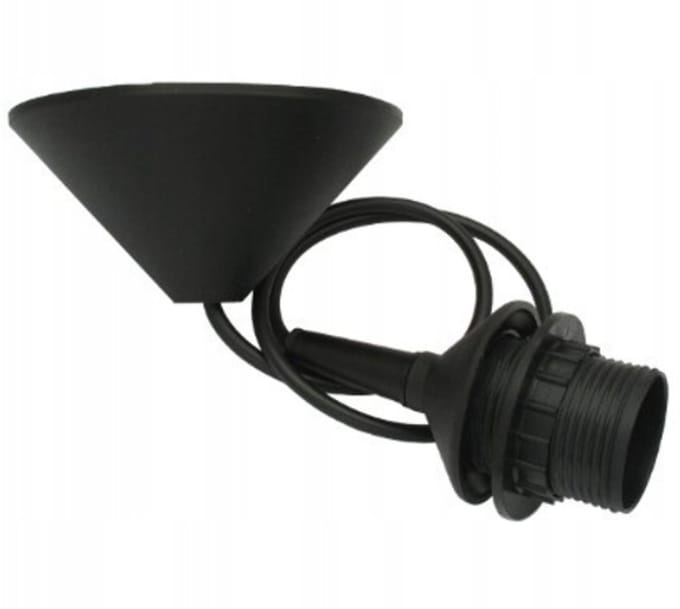 SMX Design - Elektrische Lampfitting - E27 - Decoratief - Inclusief Kabel en Plafondkap