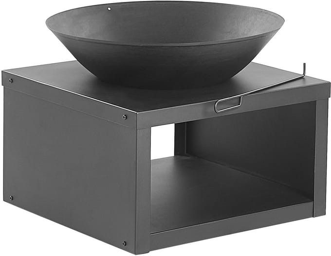 TANARA - Vuurkorf - Zwart - Staal