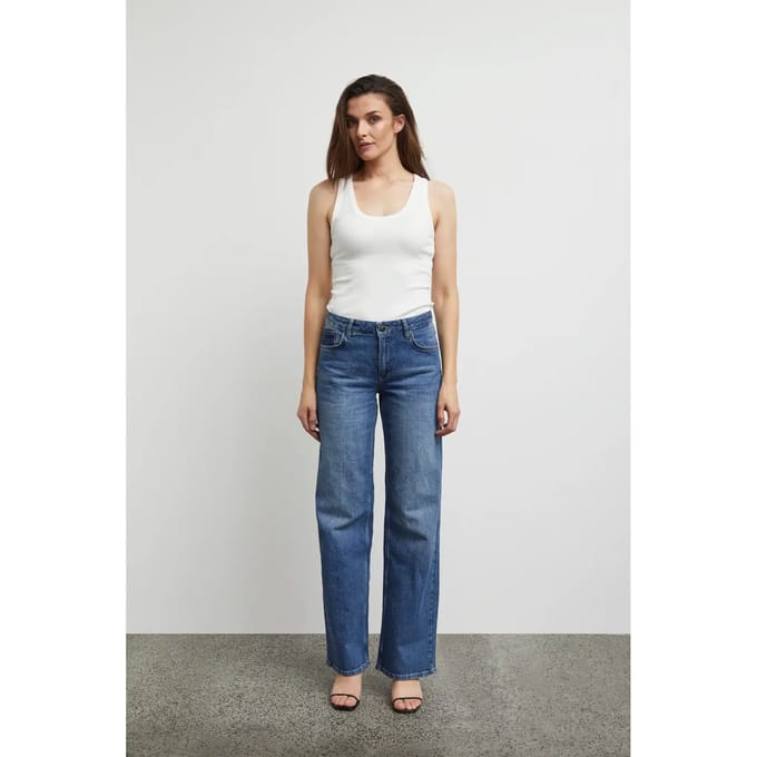 Damesjeans Pulz Jeans Vega UHW