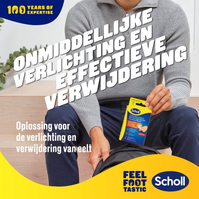 Dr. Scholl's Eelt Verwijderpleisters - 6 x 4 stuks - Voordeelverpakking