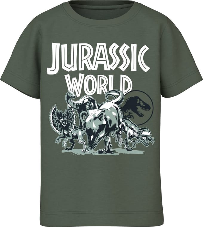 NAME IT - TKMPIWER JURASSIC SS TOP NOOS SKY - Jongens - Lange mouwen shirts