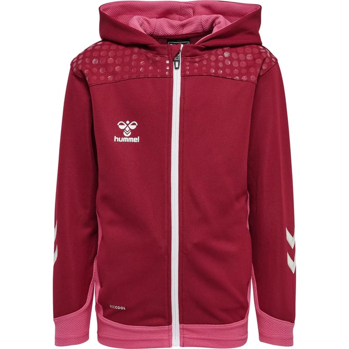 Hmllead Zip Poly Hoodie Kids