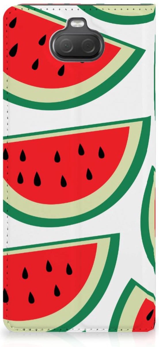 Sony Xperia 10 Flip Style Cover Watermelons