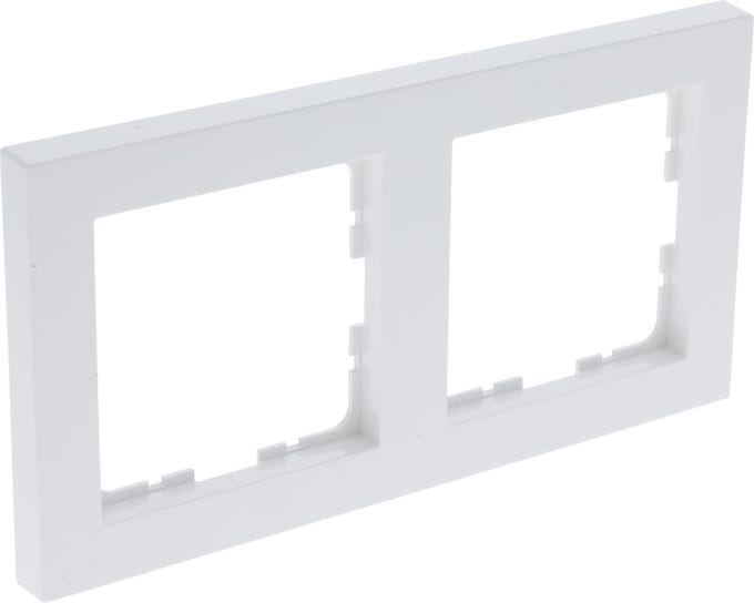 Q-Link S-Line afdekraam 2-voudig - polarwit