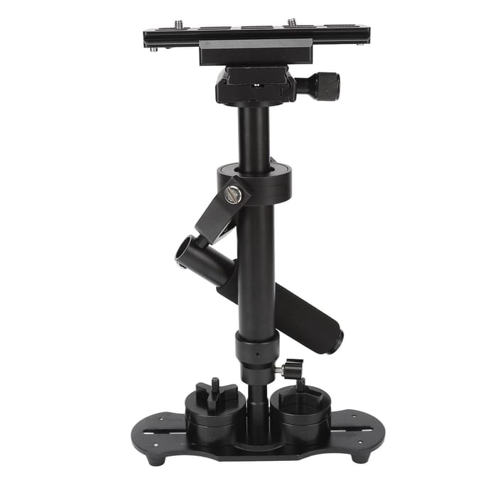 Videocamerastabilisator Hoogteverstelbaar SLR Handheld Camera Anti-Shake Schokabsorptie black