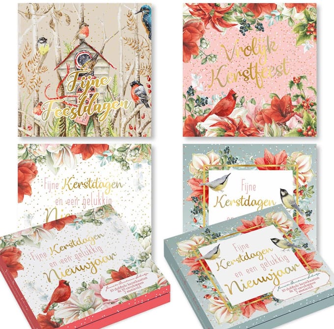Janneke Brinkman kerstkaarten - set 1