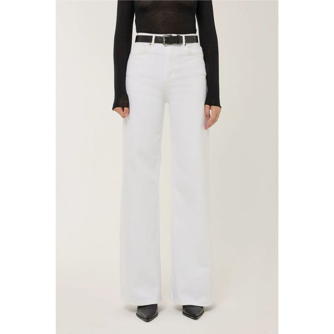 Hoge Taille Wijde Pijpen Jeans