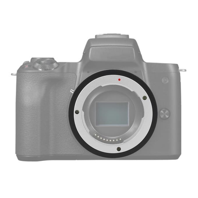 MD-EOS Mount Lens Adapter Ring Close-up voor Minolta MD MC naar voor Canon EF Mount Camera's white