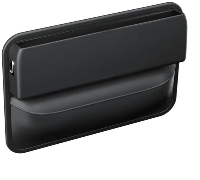 Allecto - Autostoel Organizer - Multifunctionele Auto Console Side Opbergdoos - Zwart - Interspace Filler - Auto Accessoire - Geschikt voor Auto's ...
