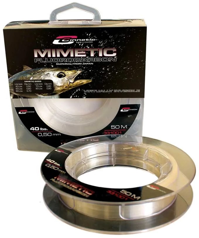 Cinnetic Mimetic Flurocarbon 50 M Transparant 0.600 mm