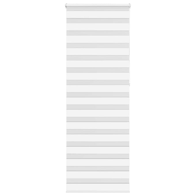 vidaXL - Zebra - rolgordijn - 85x230 - cm - stofbreedte - 80,9 - cm - polyester - wit