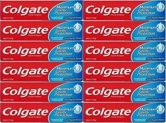 Colgate Tandpasta - Maximum Cavity Protection 12 x 100ml - voordeelverpakking