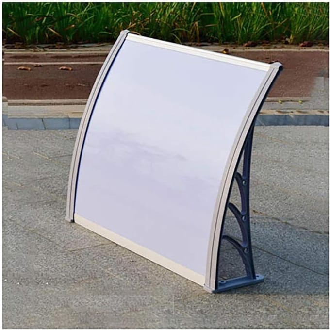 Deurluifel - Regenkap - Bescherming Buiten - Polycarbonaatplaat - 60x120cm - Transparant