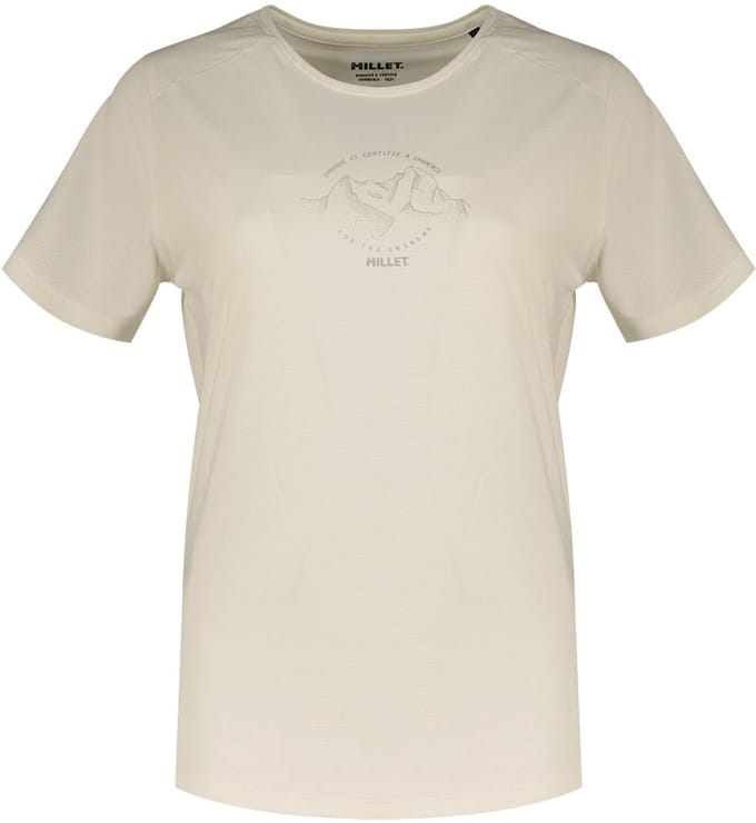 Millet Ubic Light T-shirt Met Korte Mouwen Wit S Vrouw