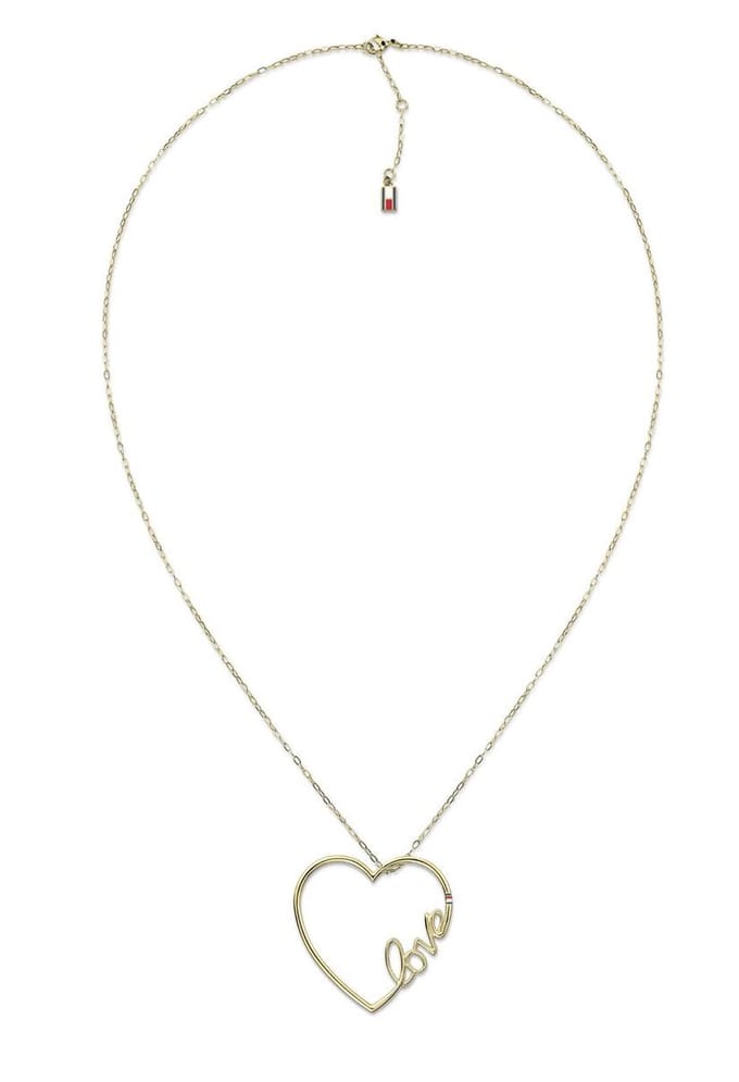 TJ Open Love Heart Necklace GP