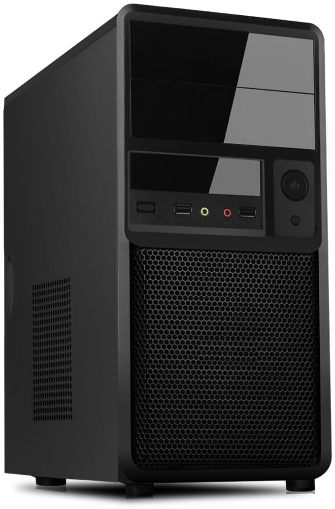 itek SPIDER Mini Tower Zwart 500 W