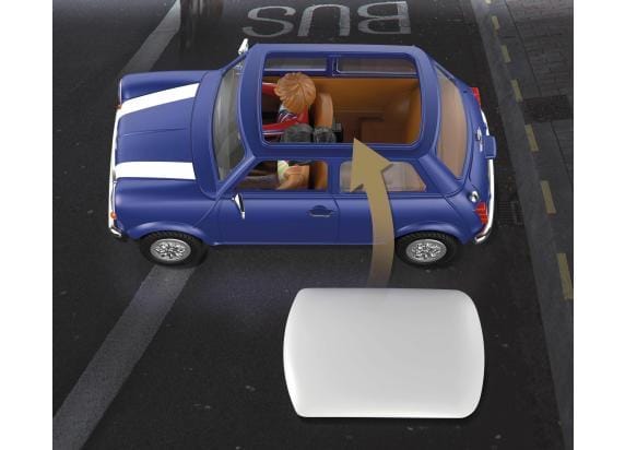 Mini cooper actiefiguurtje Playmobil