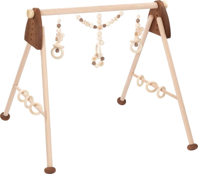 Goki Baby Gym: EEKHOORN 63x55x53cm, 6 verstelbare hoogtes, hout