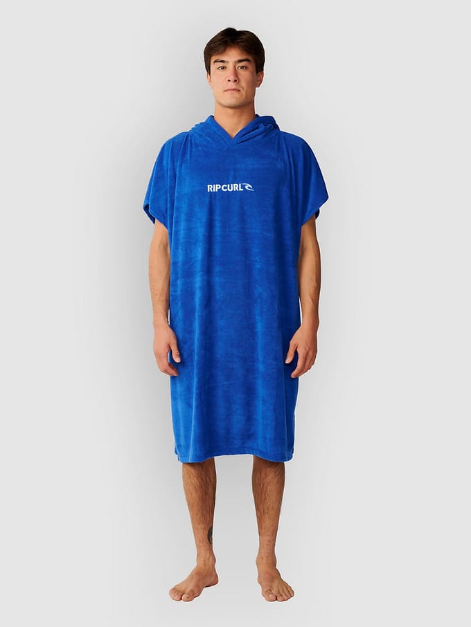 Rip Curl Brand Hooded Towel - Electric Cobalt