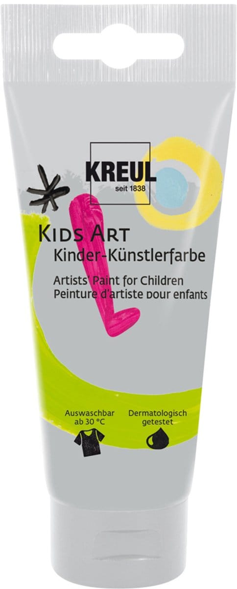 Kreul Kinderverf, 75 ml, neongeel.