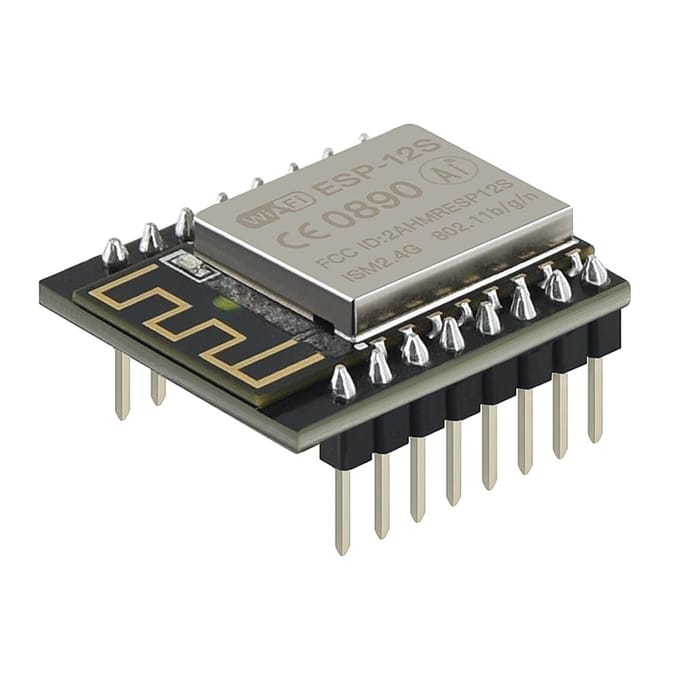1 st MKS Robin WIFI V1.0 APP Afstandsbediening 3D-printen Draadloze router ESP8266 WIFI-module voor MKS zwart