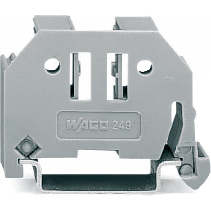 Wago 249-117 Din Rail Aanslag 10mm Grijs - 249-117 [10 Stuks]