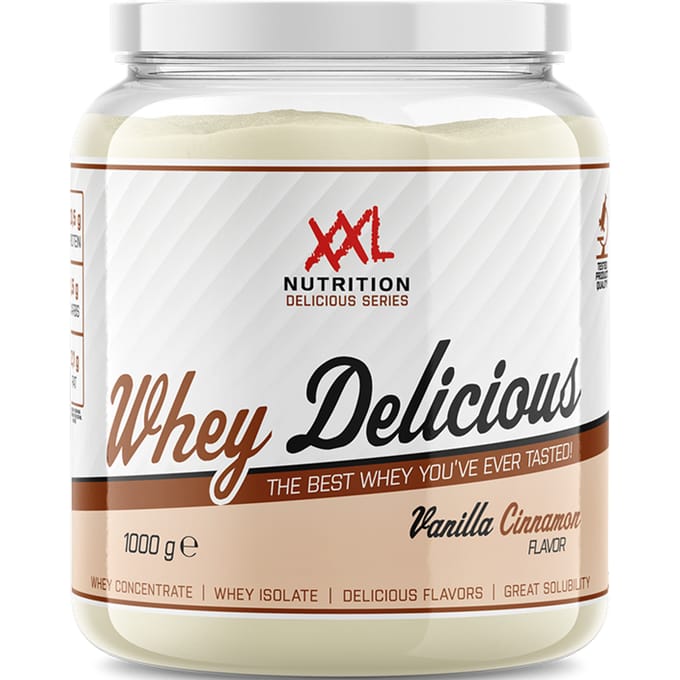 XXL Nutrition - Whey Delicious - Vanille Kaneel - Eiwitpoeder - 1000 g