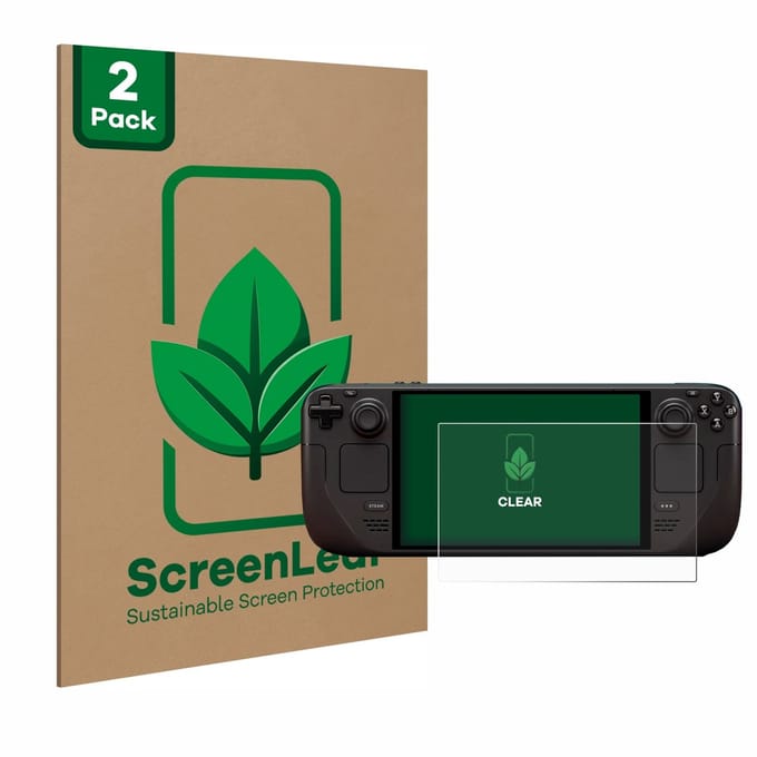 2 Stuks Screenprotector voor Valve Steam Deck OLED - Hoogwaardige Beschermfolie transparant
