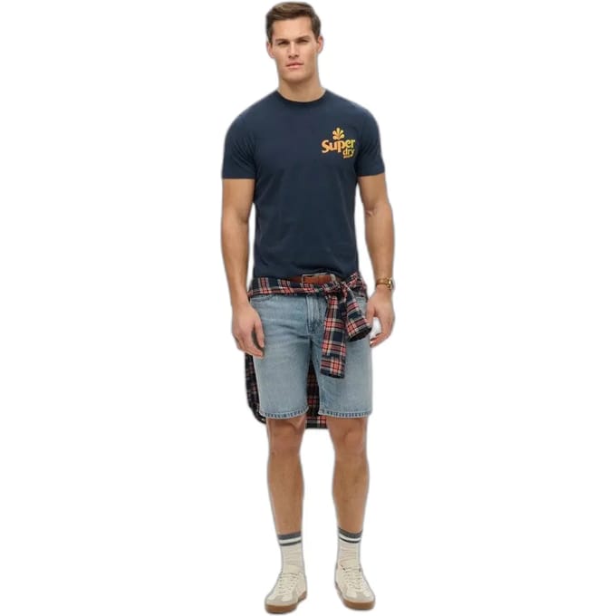 Superdry - Vervaagd T-shirt - Heren - T-shirts