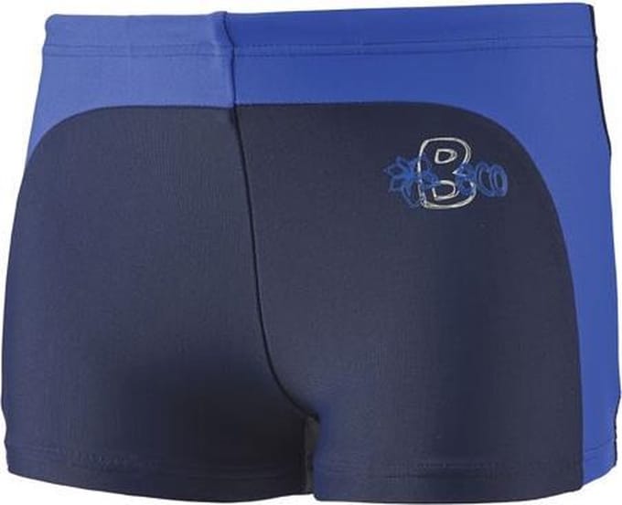 BECO Zwemboxer - Jongens - Polyamide/elastaan - Blauw/zwart - Maat 116