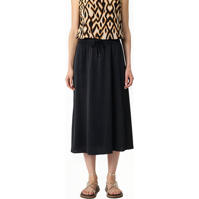 Satinrok dames COMMA Midi