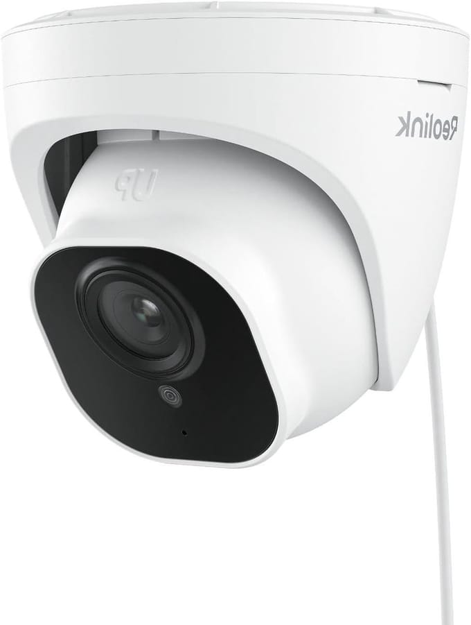 Beveiligingscamera Koepel - IP Camera - Huisbewaking - Slimme Persoon Detectie - 5MP Super HD - Wit