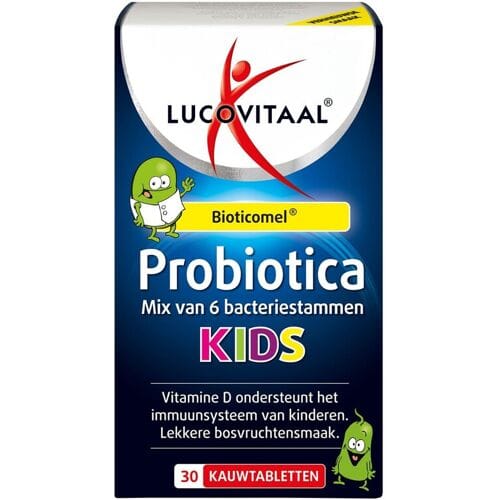 Lucovitaal Probiotica Kids 30 Kauwtabletten