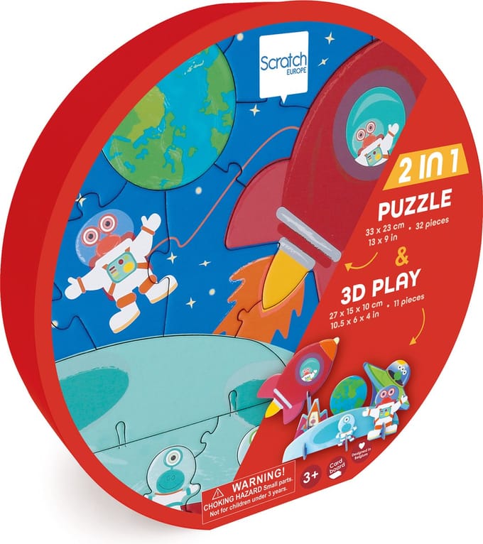 Play Puzzle 3D - Space