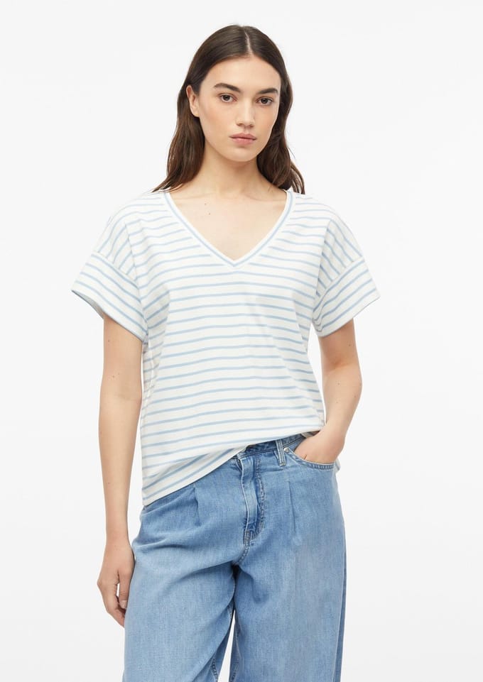 relaxed fit T-shirt van puur katoen