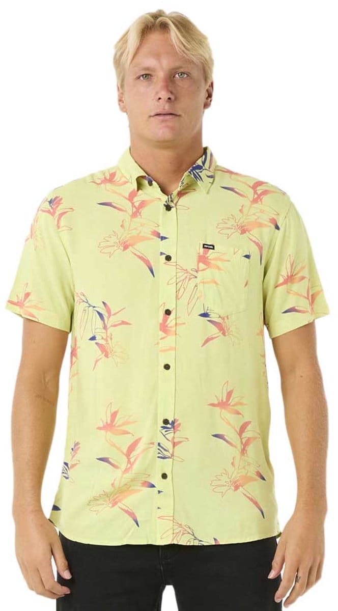 Rip Curl Fun Times S/S Shirt - Lime Wash