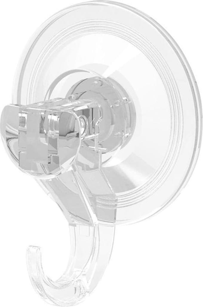 45mm Zuignap met Klemhaak - Transparant - type: GZ-403