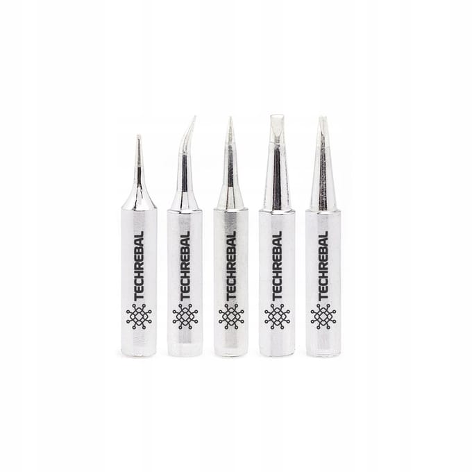 Techrebal HQ Serie - Solderen Tips Set - 5 stuks - Aluminium