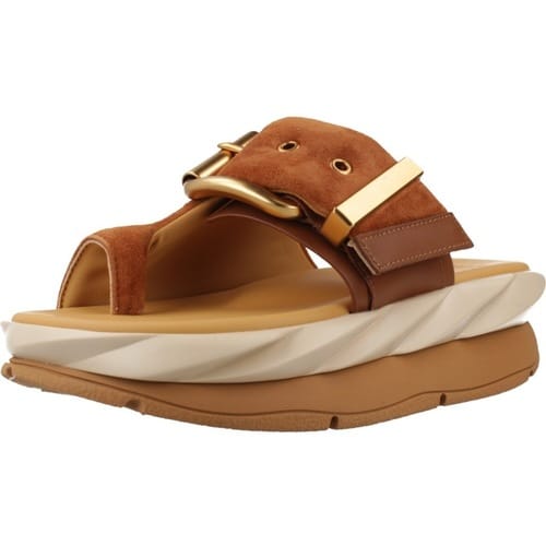4CCCC dames slipper Mellow Glow suède naturel