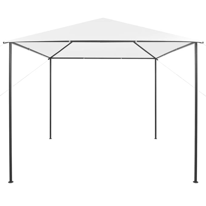 vidaXL - Prieel - 180 - g/m² - 3x3x2,9 - m - wit