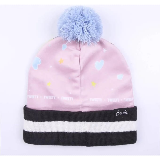 Kindermuts/handschoenen en chokerset Cerda Looney Tunes