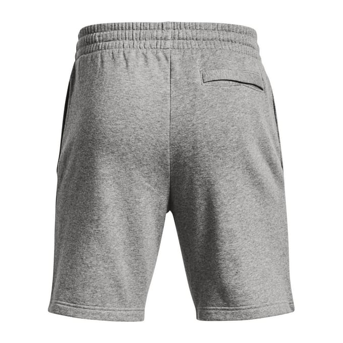 Under Armour Heren Rival Fleece Korte Broek (Kasteel Rots/Wit)