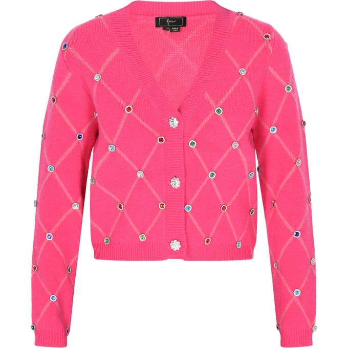 Faina Vest Dames fuchsia