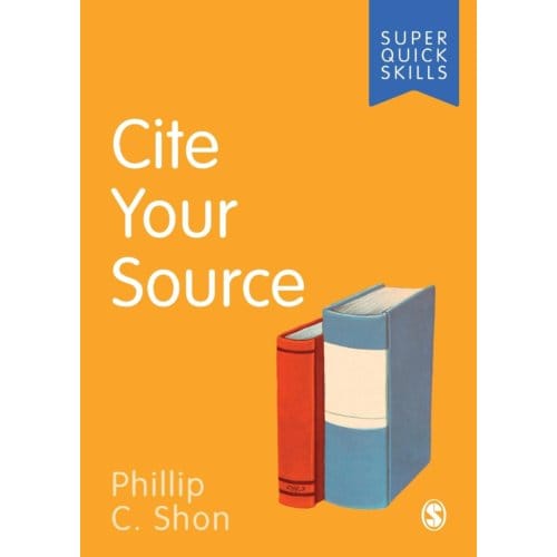 Cite Your Source - Shon, Phillip C.