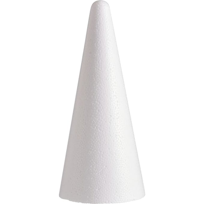Piepschuim kegel 20 cm