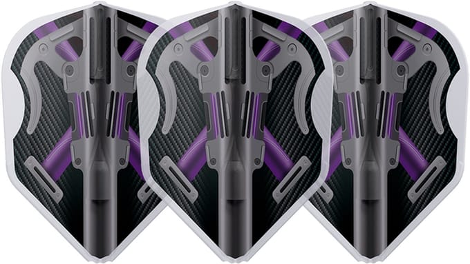 L-Style EZ L3 Mike Valentin Clear White V3 - Dart Flights
