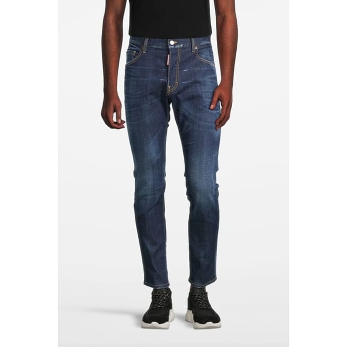 Dsquared2 Skater Jeans Blue Größe: 48 | Slim Jeans Outlet | Herren | Blau