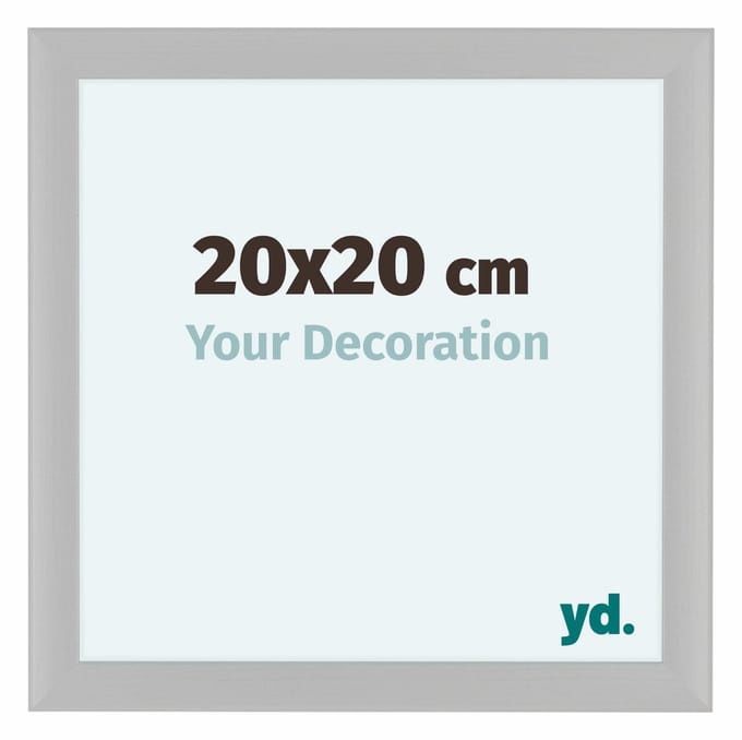 Your Decoration - Fotolijst 20x20 cm - MDF - Wit Houtnerf - Como