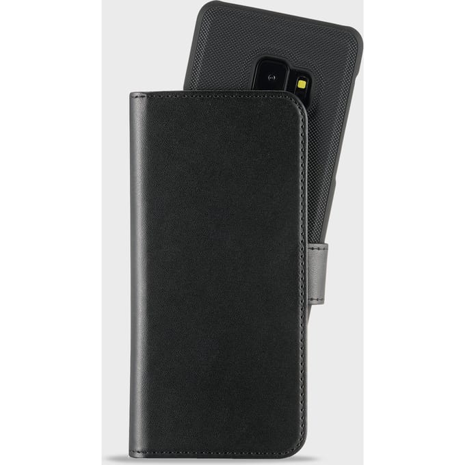 Wallet Case Magnet Black Galaxy S9
