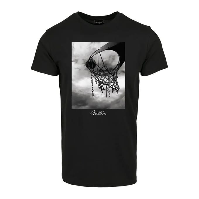 Mister Tee - Ballin 2.0 Heren T-shirt - S - Zwart